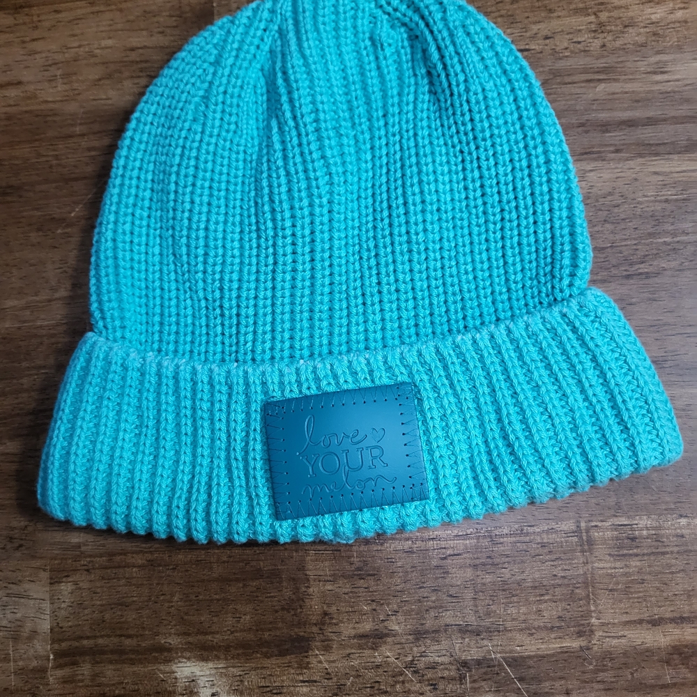 Love Your Melon Teal  Knit Hat